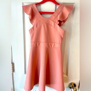 Size 7 pinky peach Zunie summer dress.